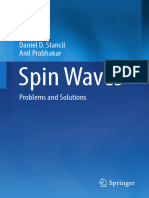 Daniel D. Stancil, Anil Prabhakar - Spin Waves - Problems and Solutions-Springer (2021)