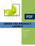 Green Tea Product Launch