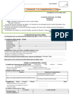 Eval Comprh Et Langue3