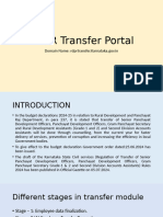 RDPR Employee Transfer Portal