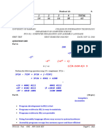 ITCS 321 Test ONE NOV 2018 KEY AAA