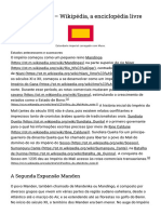 Império Do Mali - Wikipédia, A Enciclopédia Livre