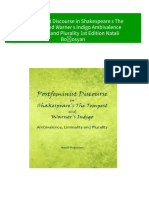 Postfeminist Discourse in Shakespeare S The Tempest and Warner S Indigo Ambivalence Liminality and Plurality 1st Edition Natali Boğosyan Download PDF