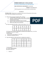 Mathematics Yr10 CA Spring