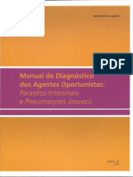 Manual Diagnostico Agentes Oportunistas Parasitos Intestinais Pneumocystis Jirovevcii