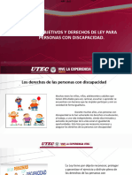 U3.t2. Objetivos y Derechos de Las PCD