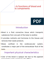 Composition & Functions of Blood and Its Components - PPTX New