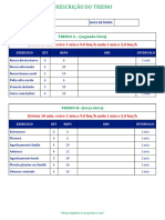 Treino - Mês - 9