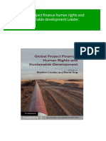 Where Can Buy Global Project Finance Human Rights and Sustainable Development Leader Ebook With Cheap Price