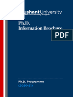 PHD Brochure