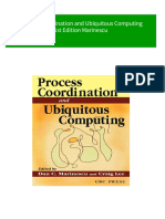 Instant Ebooks Textbook Process Coordination and Ubiquitous Computing 1st Edition Marinescu Download All Chapters