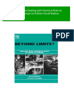 8321download Ebooks File Beyond Limits Dealing With Chemical Risks at Work in Europe 1st Edition David Walters All Chapters