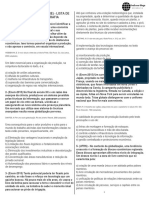 (9º Ano) - (Globalização) - (1º Bimestre) - Lista de Revisão Bimestral de Geografia - 100051