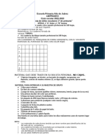 Lista de Utiles 1er Grado (Aidee e Itzamar)