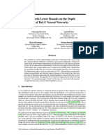 NeurIPS 2021 Towards Lower Bounds On The Depth of Relu Neural Networks Paper