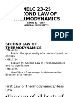 MELC 23 25 Second Law of Thermodynamics 2