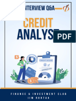 Credit Analyst Q&A - Removed