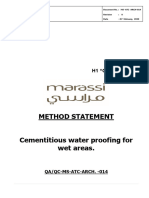 MS Water Proofing Cemntitious