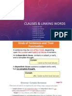 Clauses & Linking Words