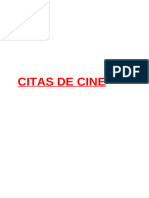 Citas de Cine