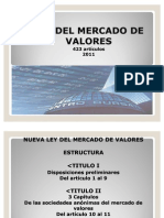 Ley Del Mercado de Valores Power Point