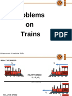 4 PEA 306 Problems On Trains - Boat and Stream