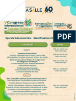 Agenda Congreso de Sostenibilidad