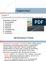 Chapter 5 Earthwork Quantities and Mass Haul Diagram