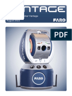 08m81u00 - FARO LaserTracker Vantage - A4 - August 2022