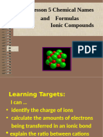 Lesson 5 Chemical Names and Formulas PPT 1