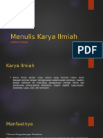 Menulis Karya Ilmiah B