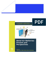 Electrochemical Power Sources: Fundamentals, Systems, and Applications: Metal-Air Batteries: Present and Perspectives 1St Edition-Ebook PDF