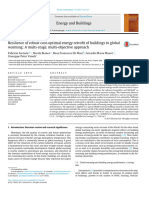 Resilience of Robust Cost-Optimal Energy Retrofit of Buildings To Globalwarming: A Multi-Stage, Multi-Objective Approach