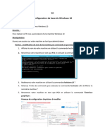 TP Configuration de Base de Windows 10: Objectif