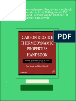 Instant Download Carbon Dioxide Thermodynamic Properties Handbook Covering Temperatures From 20 Degrees To 250 Degrees Celcius and Pressures Up To 1000 Bar 1st Edition Sara Anwar PDF All Chapter