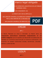 Ley General de Los Derechos Linguísticos de Los Pueblos Indígenas.