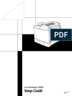 Epson Aculaser c1000 Setup Guide