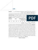 Acta de Protocolacion Mandato Proveniente Del Extranjero