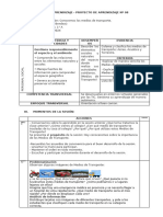 Sesión PS - Los Medios de Transporte