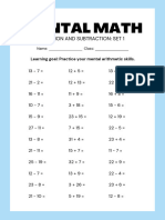 Colorful Pastel Addition and Subtraction Mental Arithmetic Math Worksheet - 20240814 - 075841 - 0000