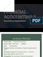 Financial Accounting Department