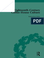 Eighteenth Century Coffee House Culture