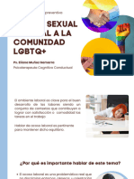 Acoso Sexual Laboral A Personas de La Comunidad LGBTIQ+