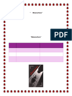 Actividad Metamorfosis