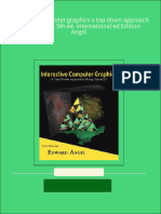 Ebooks File Interactive Computer Graphics A Top Down Approach Using OpenGL 5th Ed. International Ed Edition Angel All Chapters