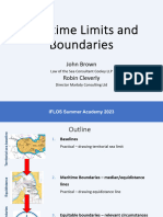 Maritime Boundary Delimitation 2023