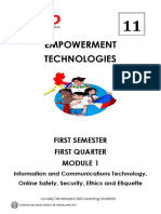 Empowerment Technologies Quarter 1, Module 1