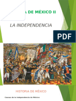 Presentación HISTORIA de MÉXICO II Pedro Escobedo Prepa UAQ