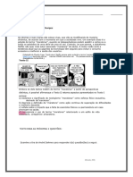 Interpretação - Tirinhas - Charges