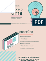 Apresentação Da Empresa Moderno Ilustrado Rosa e Azul